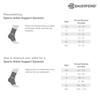 Bauerfeind(バウアーファインド）SPORTS ANKLE SUPPORT DYNAMIC 薄型3Dエアニット、通気性が良く動きやすい足首用サポーター【スポーツシリーズ 左右兼用１枚 XS～XXL ドイツ製】 (L, ブラック