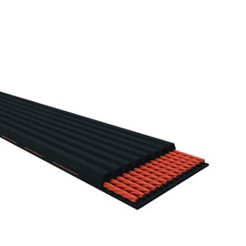 D&D PowerDrive 500J6 CRP Industries Replacement Belt, Poly, 1 -Band, 50.5" Length, Rubber
