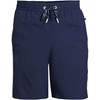 Lands' End Men's 9" Volley Swim Trunks Small Deep Sea