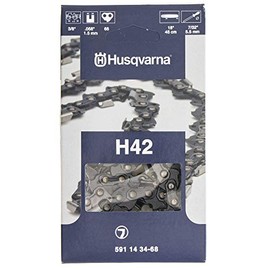 Husqvarna 18" 3/8 Pitch .058 Gauge Type H42 Lowvib 68 Drive Links Chainsaw Chain