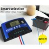 30/40/50/100A Solar Panel Charge Controller 12V 24V Regulator Auto Dual