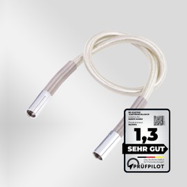 BE-GASTRO® I Professional Gastro Hose Shower Hose 100 cm with Special Kink Protection 1/2 Inch Standard Thread Replacement Hose for Dish Rinser / Gastro Shower Hose 1000 mm