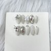 Pixie Full Stone Handmade Nail Tips - Clear ver /