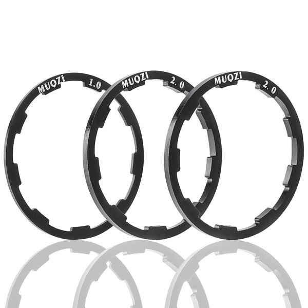 Kigauru 3pcs Bike Spacer Sprocke Spacer Aluminum Alloy 1mm /