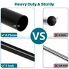 Extra Long Curtain Rod 30 to 214 inch, Heavy Duty