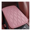 MTRPS Car Center Console Pad, Waterproof Leather Armrest Seat Box