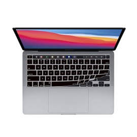 Black Keyboard Cover for MacBook Pro w/Magic Keyboard - 13" (2020+) & 16" (2019+)