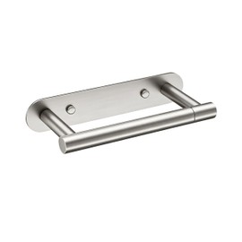 RARXTR Toilet Paper Holder Adhesive or Screw Stainless Steel Brushed Nickel