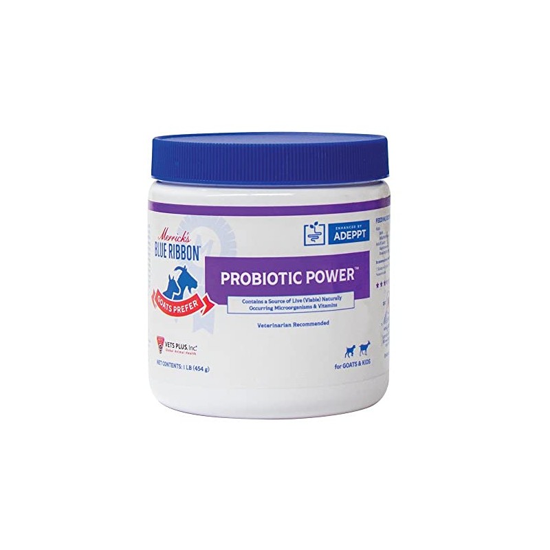 Vet's Plus Goat Prefer Probiotic Power 1lb Jar