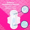 Saba Ultra Invisible Buenos Días Ultradelgada con alas, 50 piezas