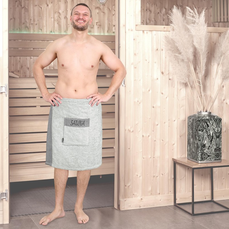 Lashuma Saunakilt Men's 55 x 140 cm Lima Sauna Towel
