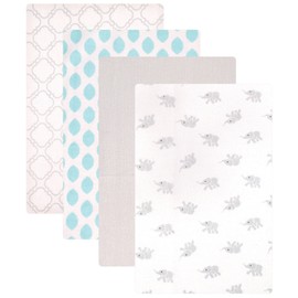 'Luv Durable Friends 3-Pack "Baby Elephant 4-Pack Receiving Blanket