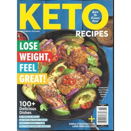 KETO RECIPES MAGAZINE, LOSE WEIGHT FEEL GREAT! SPECIAL EDITION, 2020 DISPLAY UNTIL MAY, 04th 2020 ( PLEASE NOTE: ALL THESE MAGAZINES ARE PET & SMOKE FREE MAGAZINES. NO ADDRESS LABEL. FRESH FROM NEWSSTAND) (SINGLE ISSUE MAGAZINE)