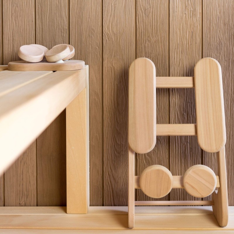 Well Solutions Sauna Kissen Kopfstütze ergonomisch perfekt für jeden Kopf