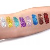 Bysiter Gel Holográfico Con Purpurina Para El Cuerpo, Juego De