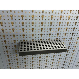 Shelf for 90 Bits Suitable for Küpper Perforated Wall and Euro Perforation 45 mm Euro Perforated Wall - All Perforated Walls - System Holder - Perforated Wall Accessories - Tool Wall