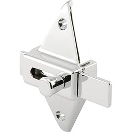 Prime-Line PH 17039 Slide Latch, 2-3/4 In. Hole Centers, Diecast Construction, Chrome (Single Pack)