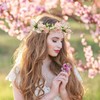 Flower Crown Boho Flower Headband Bridal Headband for Women Girls