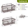 Yougai Shower Caddy, Shower Organizer with Soap Holder and Hooks,