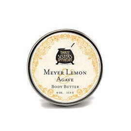 Three Sisters Apothecary 4 oz. Body Butters (Meyer Lemon & Agave)