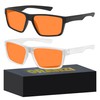 ORANZI 2 Pack Blue Light Glasses Men Woman, Computer Gaming