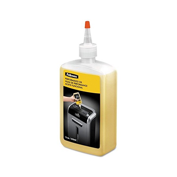 6 X Fellowes Shredder Oil, 12 oz. Bottle with Extension