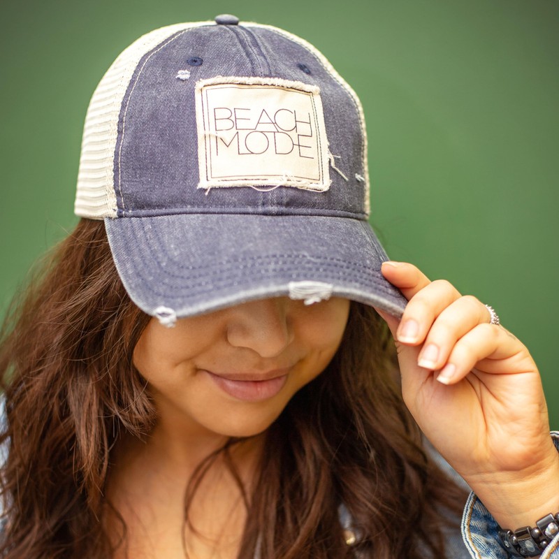 Karma Gorra de Camionero, Sentirse un Poco Playero, Talla única