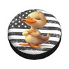 Cute Duck Spare Tire Cover Universal Wheel Tire Cover Funny