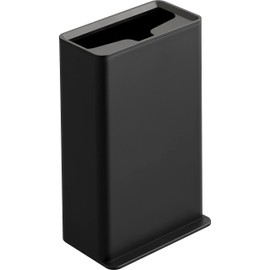 Yamazaki 3997 Toilet Wiper Stand, Black, Approx. W 4.3 x D 2.8 x H 6.9 inches (11 x 7 x 17.5 cm), Tower, Toilet Flooring Wiper, Storage, Space Saving