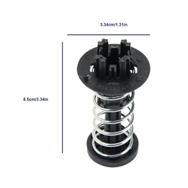MangWany Pack of 2 Bonnet Spring Car Bonnet Cover Spring A2048800227 A2048800127 for C-Class W204 E-Class W212 S212 A207 C207 S-Class W222 SL Class R231 GLK Class X204 Mounting Clip