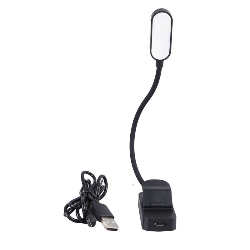 Book Light Small Lightweight Vertical Head Clip On Reading Light