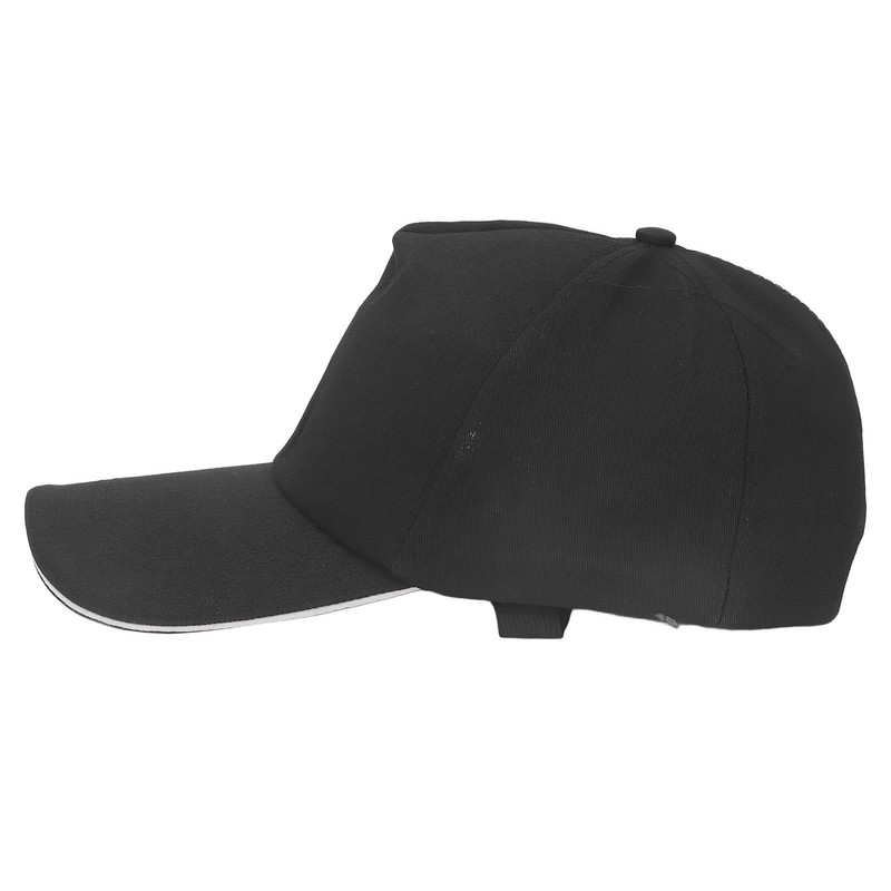 Safe Bump Cap Adjustable Baseball Hat ABS Inner Breathable Cotton