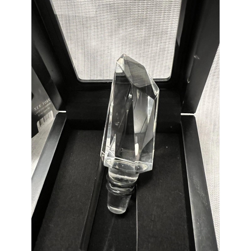 Orrefors Carat Gemstone Jewel Wine Bottle Stopper- NIB