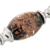 GlassOfVenice Murano Glass Letter Opener - Black Sparkles