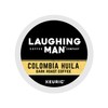 Laughing Man Columbia Huila, Single-Serve Keurig K-Cup Pods, Dark Roast Coffee, 44 Count