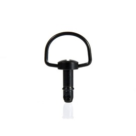 MOTO4U Motorcycle Quick Release D-Ring Race Fasteners 19mm Dark Black(10 Pack)