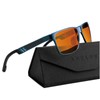 KALIYADI Blue Light Blocking Glasses Men Computer Gaming Glasses Al-Mg