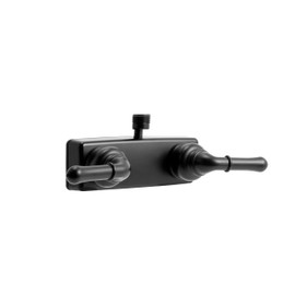 Dura Faucet DF-SA100C-MB RV Shower Faucet Valve Diverter with Classical Handles (Matte Black)