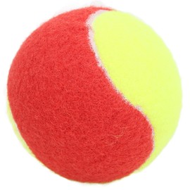 Gernie 6 Pack Kids Tennis Balls, 50% Low Compression, Bulk, Beginners, Training, Pet Dog Play