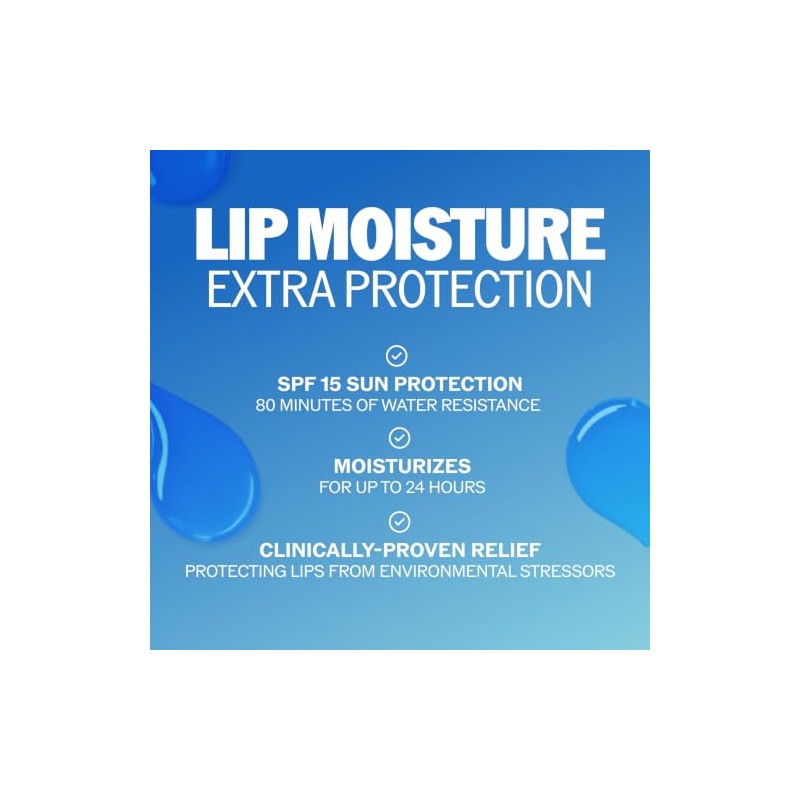 ChapStick Classic Collection Lip Balm Pack (5 Triple Packs -