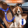 Seyezo Dog Car Seat Belt for Car, 3 Piece Set