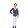 Hamishkane Kids Girls Long Sleeve Crew Neck Leopard Print Gymnastics