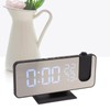 FM Radio LED Digital Smart Alarm Clock LED Digital Projection