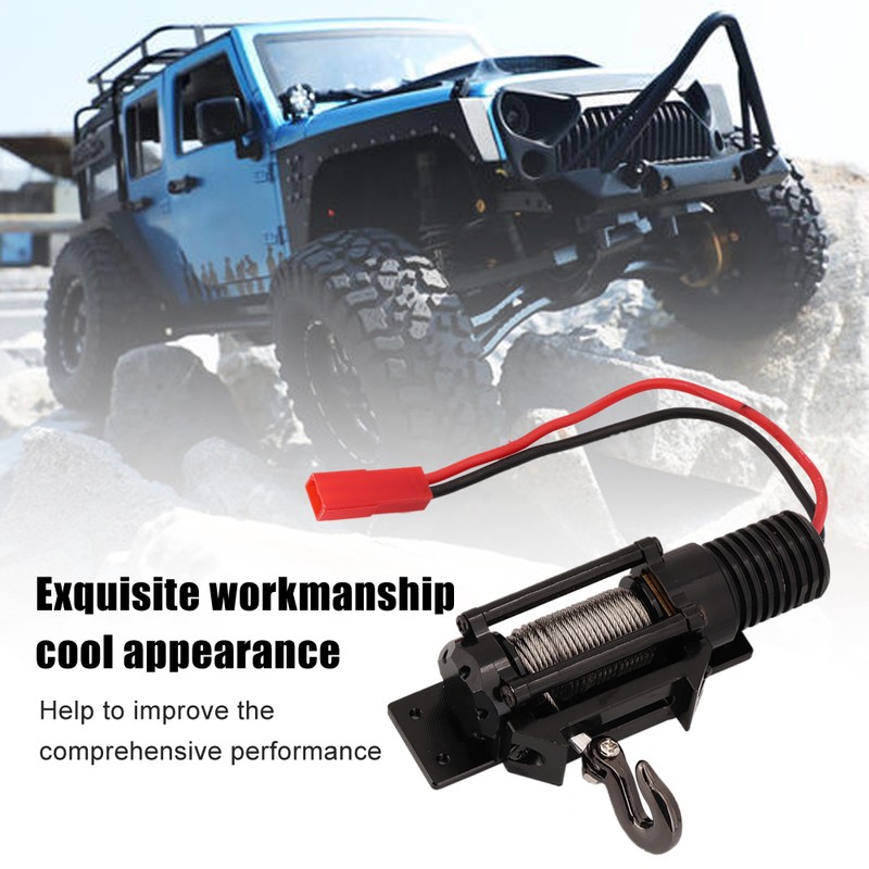 Full CNC Metal RC Winch Spare Upgrade Parts Accessories for