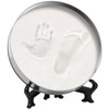 Your Design Footprint Set Metal Box: Plaster Cast Set with