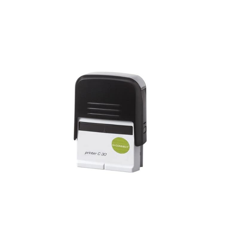 Q-Connect Voucher for Custom Self-Inking Stamp 35 x12 mm