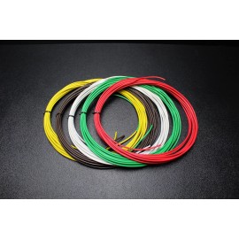 Audiopipe 14 GAUGE 5 WAY TRAILER WIRE KIT 25 FT EA LIGHT BRAKE POWER GROUND BATTERY AWG