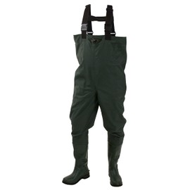 Frogg Toggs Cascades 2-ply Poly/Rubber Bootfoot Chest Wader, Cleated or Felt Outsole