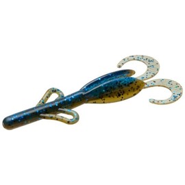 Zoom Bait Baby Brush Hog Bait-Pack of 12 (Okeechobee Craw, 5 1/2-Inch), One Size, (042-251)
