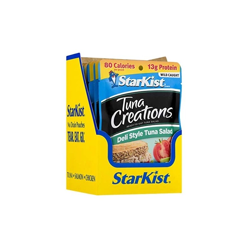 Starkist Tuna Creations Deli Style Tuna Salad, 3 Oz, Pack